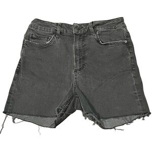 Paige Black Denim Shorts